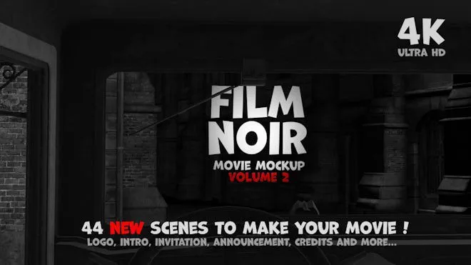 Film Noir - Movie Mockup Volume 2 1123276