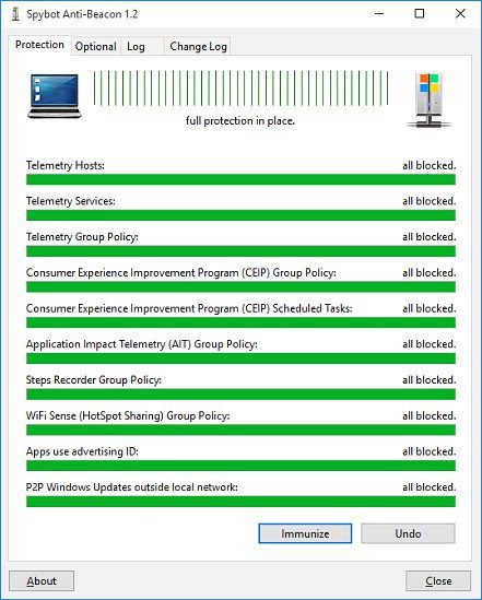 Spybot Anti-Beacon 5.1.1