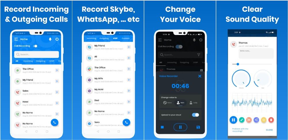 IntCall ACR v1.7.5 MOD APK (Premium Unlocked) Download