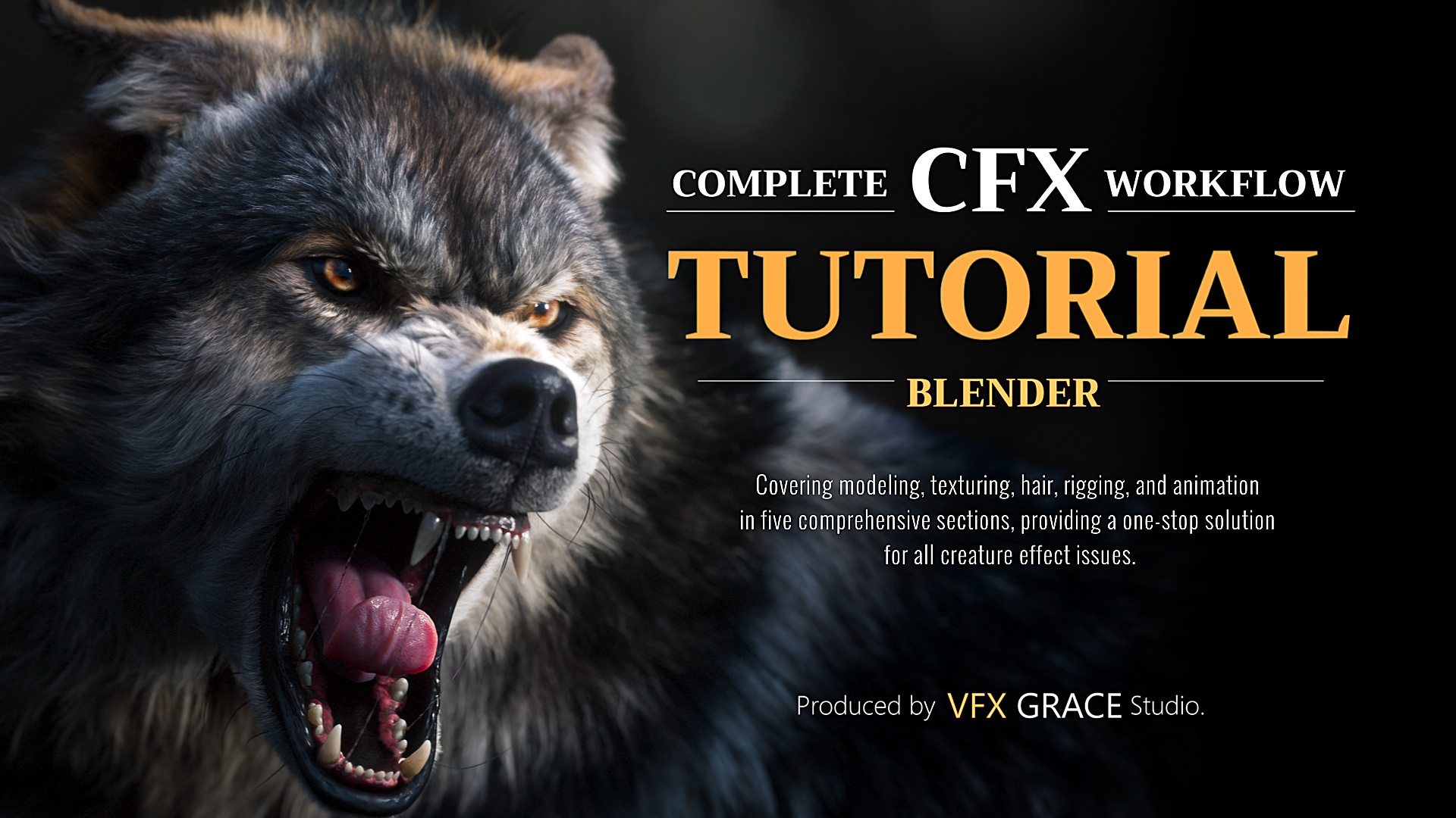 VFX Grace | Blender Animal Full Tutorial