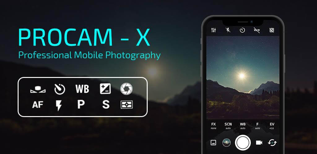 ProCam X v2.18 APK + MOD (Full Paid) Download