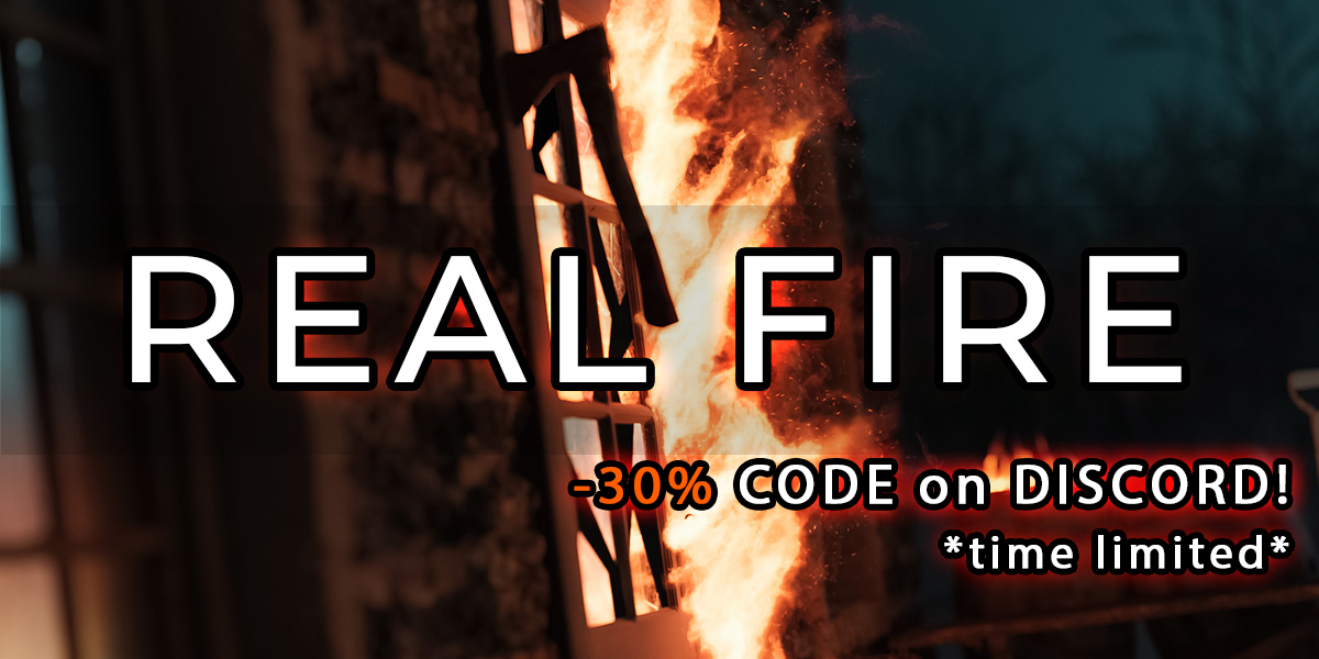 Blender Market - Real Fire - Vdb Assets Library v1.0 PRO