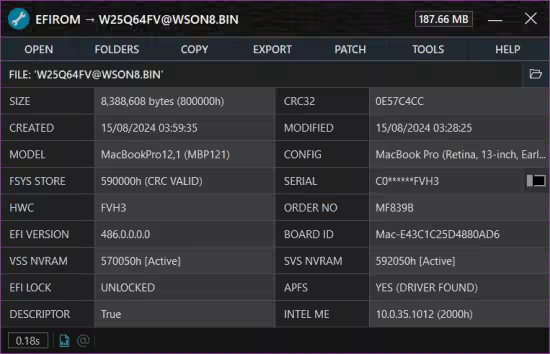 Mac EFI Toolkit 2.0.4