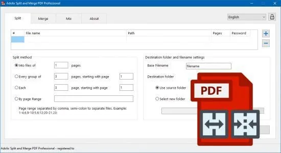 Adolix Split and Merge PDF Professional 3.0.6.2 Multilingual
