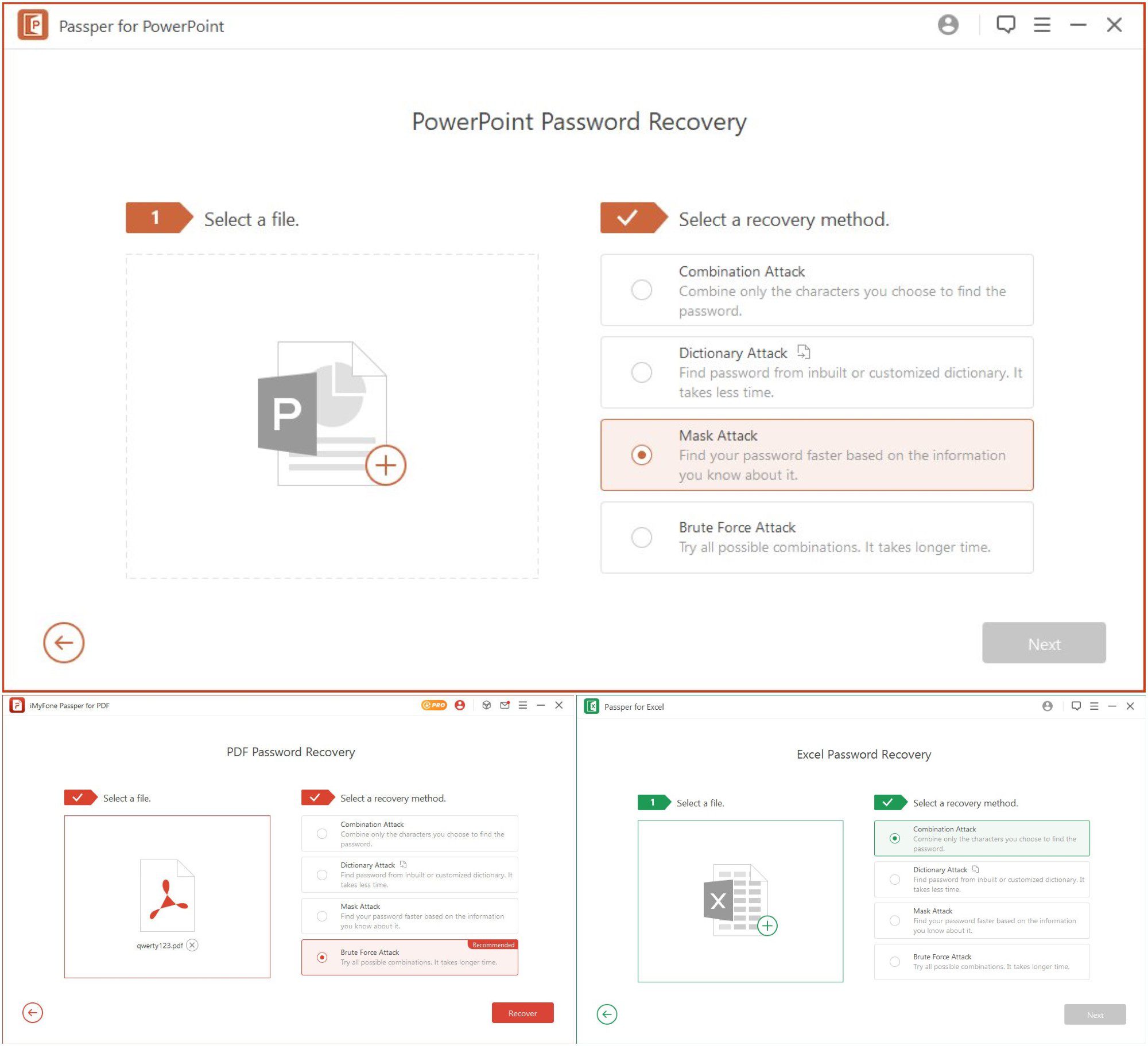 Passper for PowerPoint  for PDF / for Excel 4.0.3.1 Multilingual