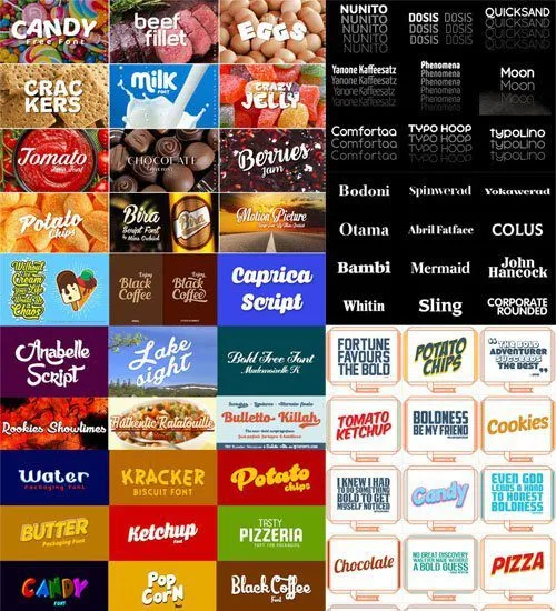 أفضل الخطوط الجريئة للتغليف والطباعة - 70 خطوط مميزة