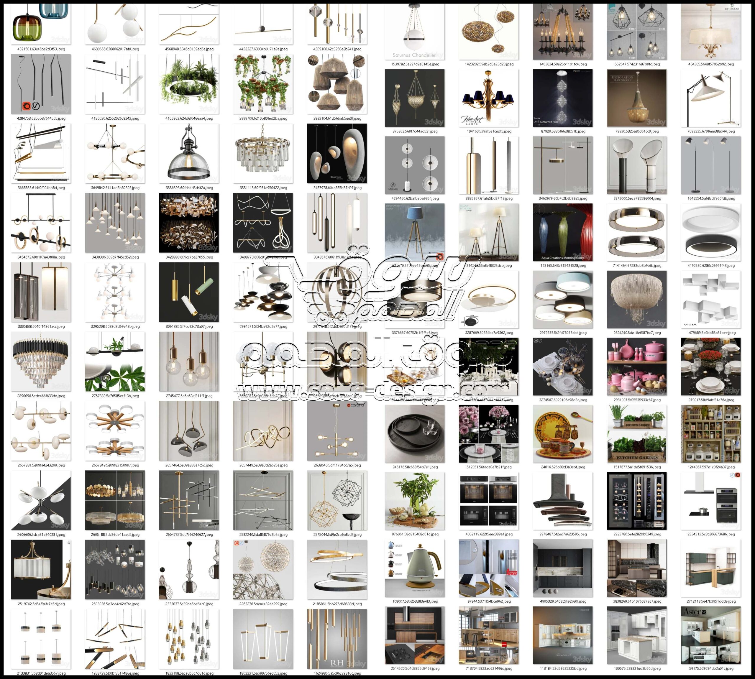 3DSky Pro 3D-Models Collection - 2025 May 1 (Sorted)