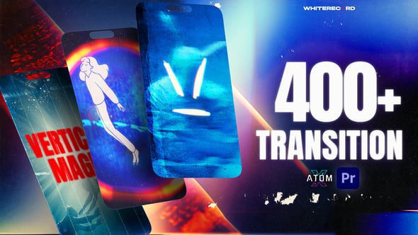 Videohive 400+ Vertical Transitions Pack for Social Media 55524492