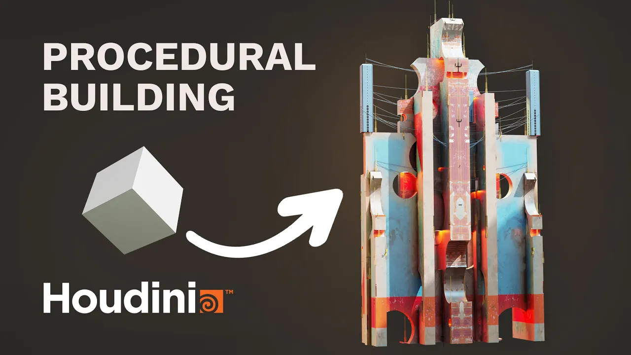 FlippedNormals - Creating a Megastructure Generator in Houdini
