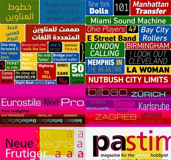 مجموعة خطوط Linotype Platinum Collection €30.000