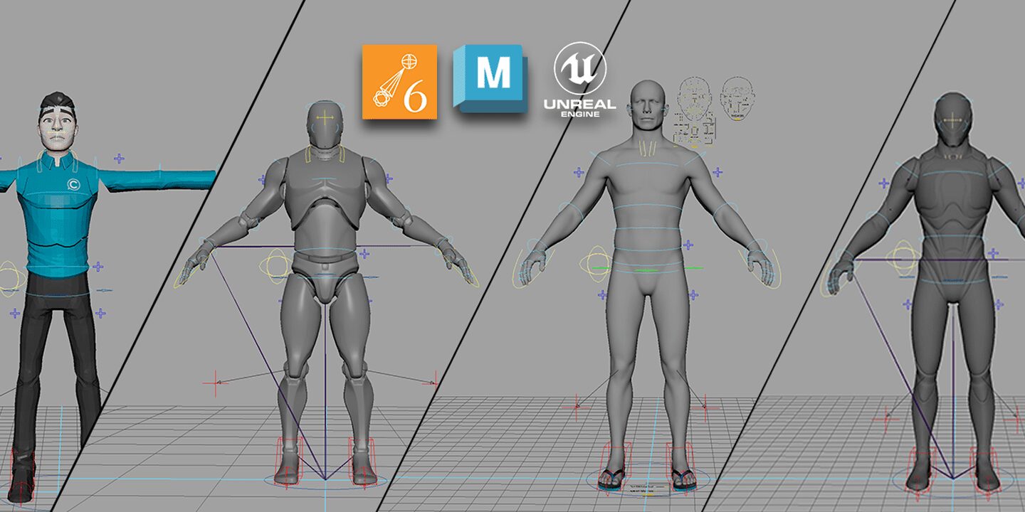 Maya & Unreal: Advanced Skeleton Rigging