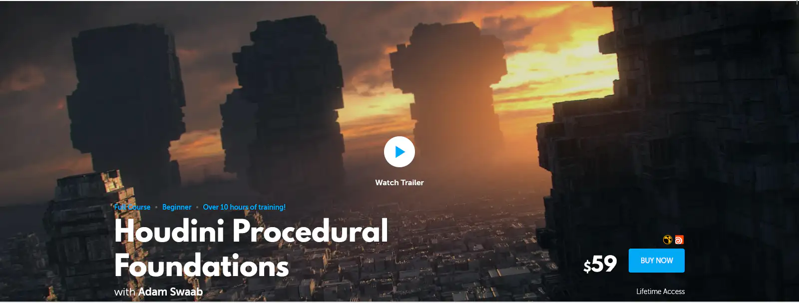 Learn Squared - Houdini Procedural Foundations by Adam Swaab