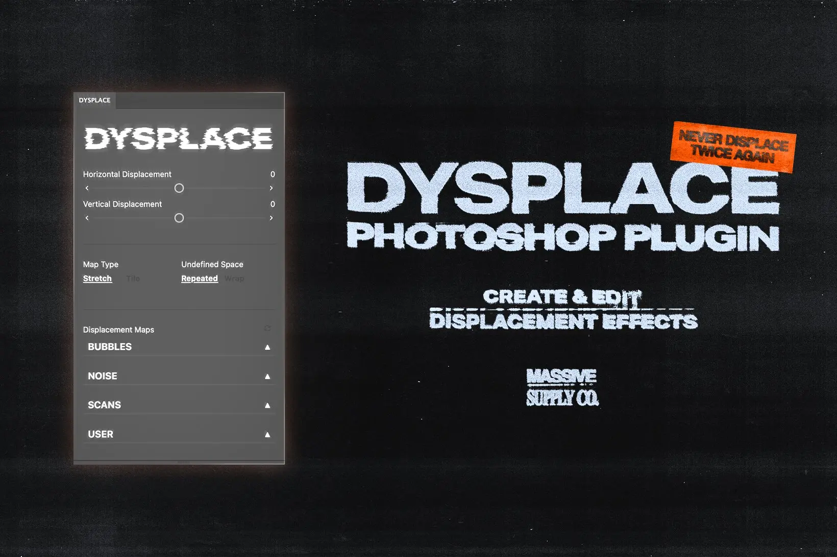 DYSPLACE Photoshop Plugin 1.1.0 Full