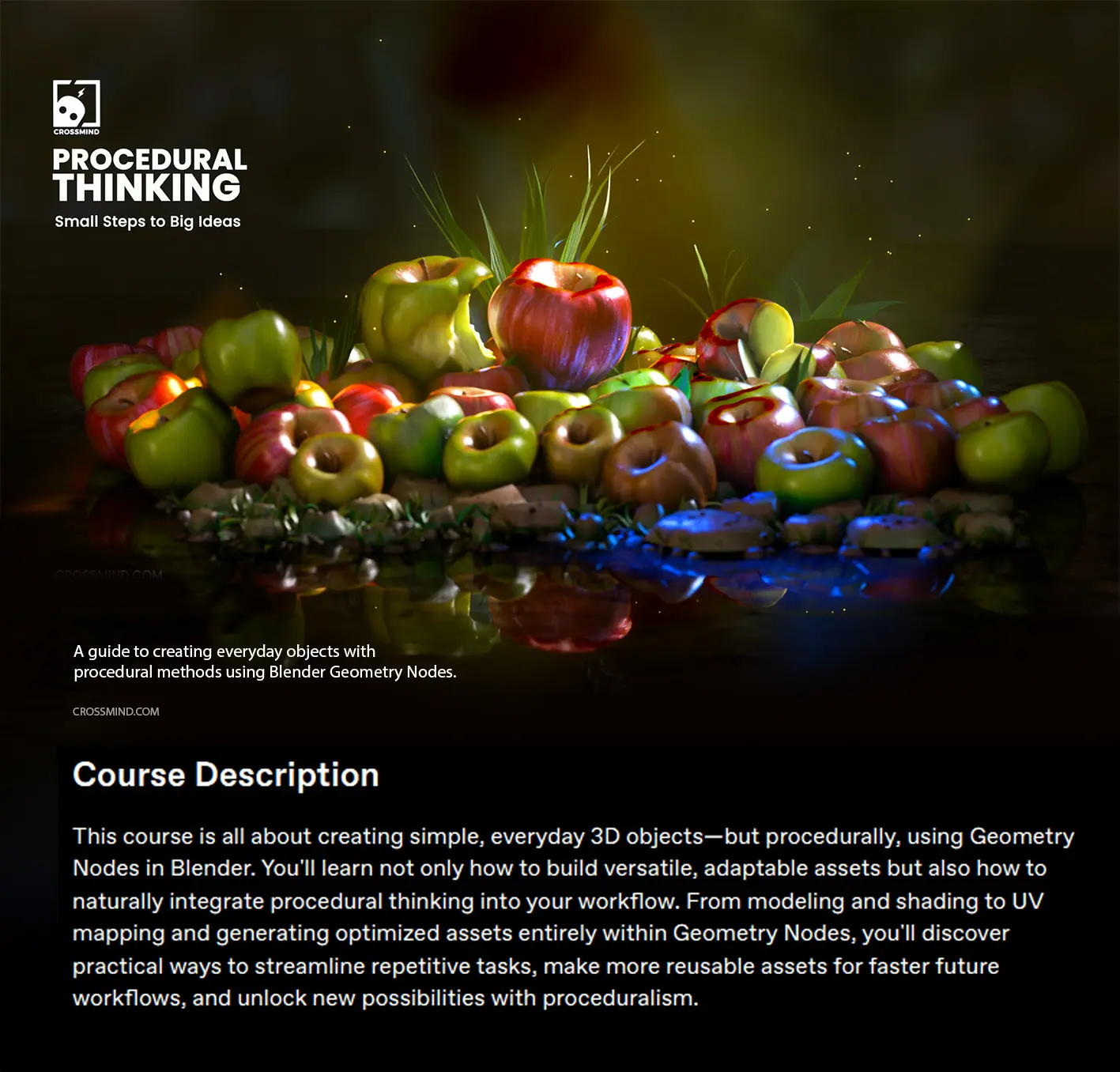 Procedural Thinking / Blender 3D - Small Steps to Big Ideas