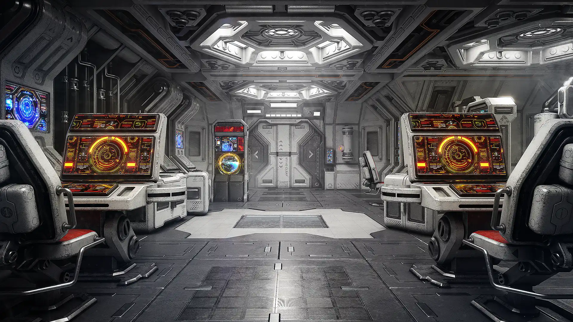 CGAxis - Space Station Interior