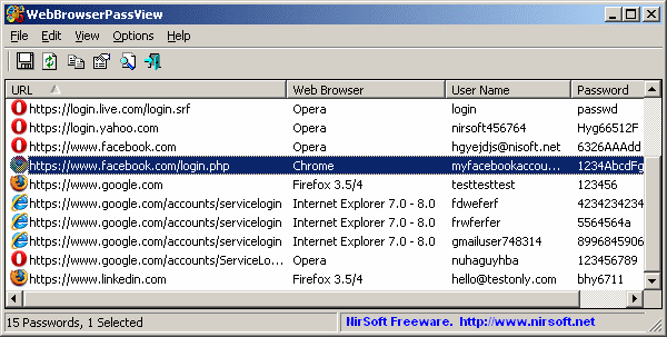 كشف كل كلمات السر المخزنة! دليلك الشامل لاستخدام WebBrowserPassView 2.16