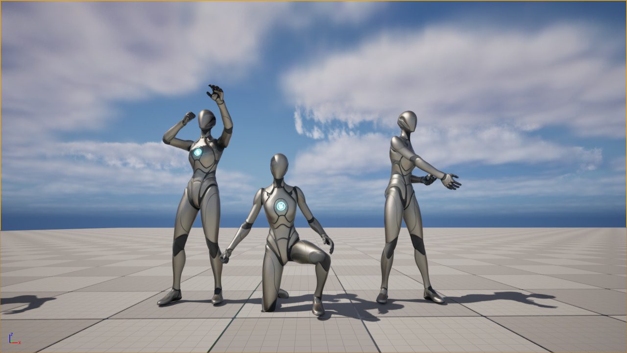 Unreal Engine Marketplace - Work Animations (5.3 – 5.6)