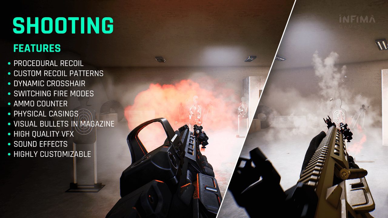 Unreal Engine Marketplace - Realistic Assault Rifle FPS Template (5.4)