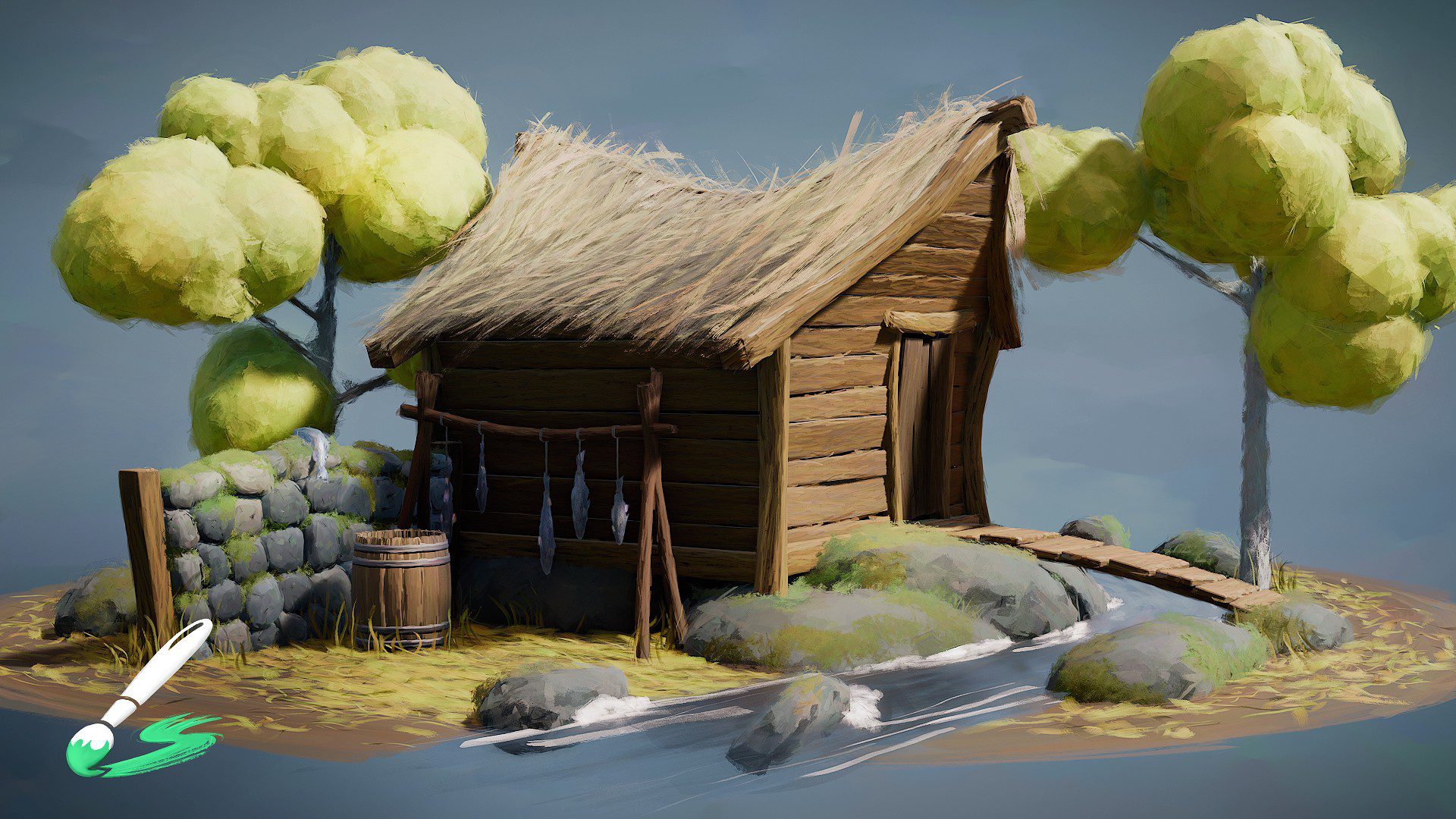 Blender Studio - Stylized Rendering with Brushstrokes (2024)