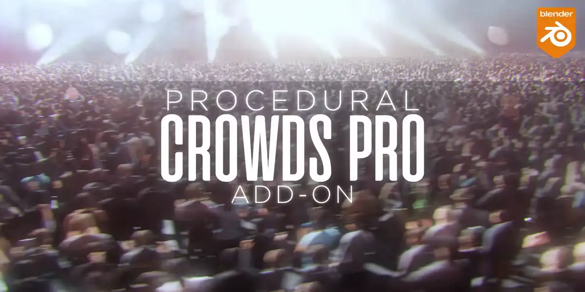 Blender Market - Procedural Crowds v2.2.0