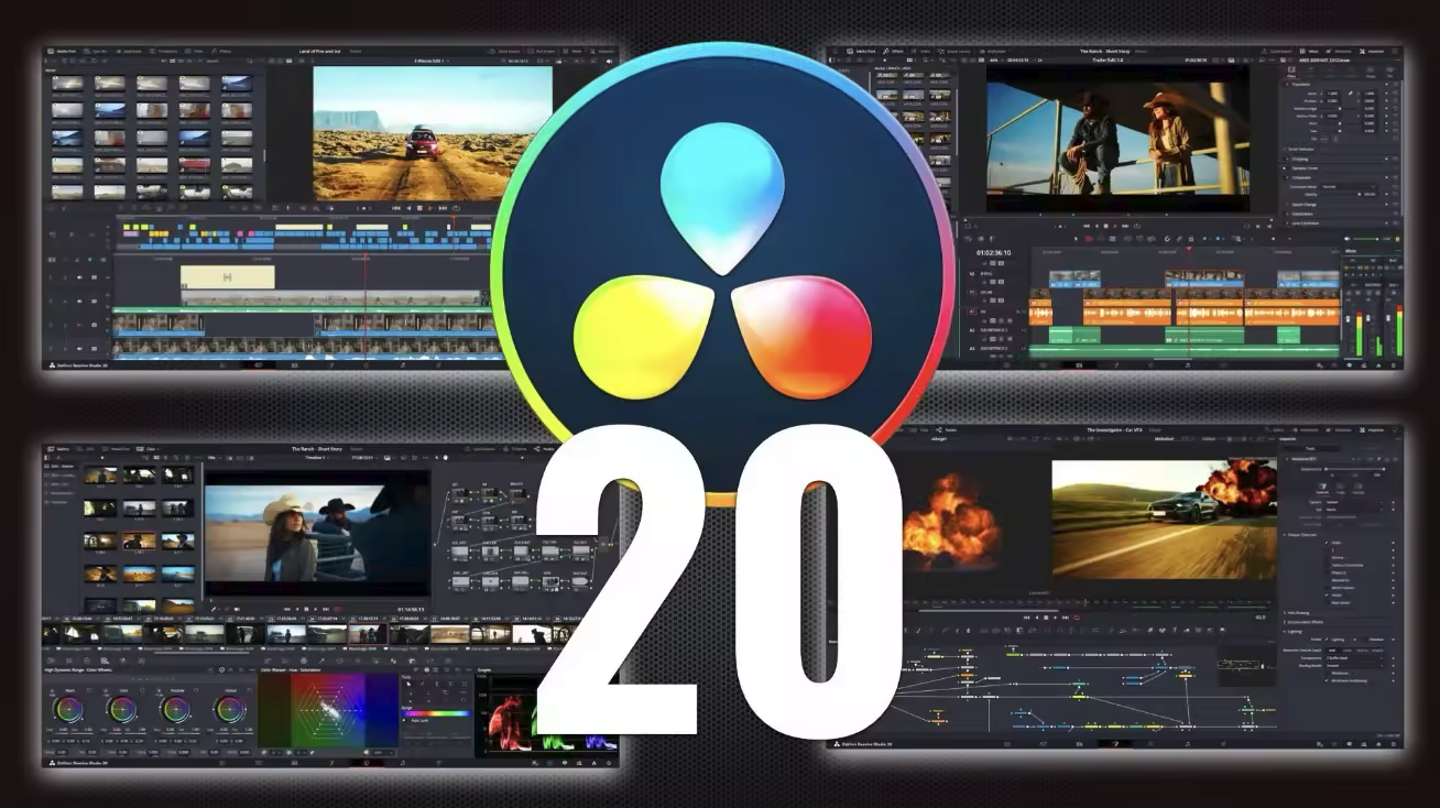 تحميل محمول DaVinci Resolve Studio 20.0.1