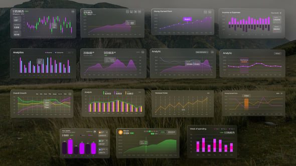 Videohive - Animated Chart Pack - 59097727