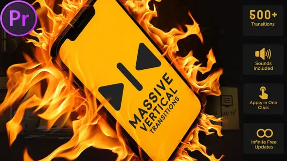 Videohive Massive Vertical Transitions for Premiere Pro 58831208