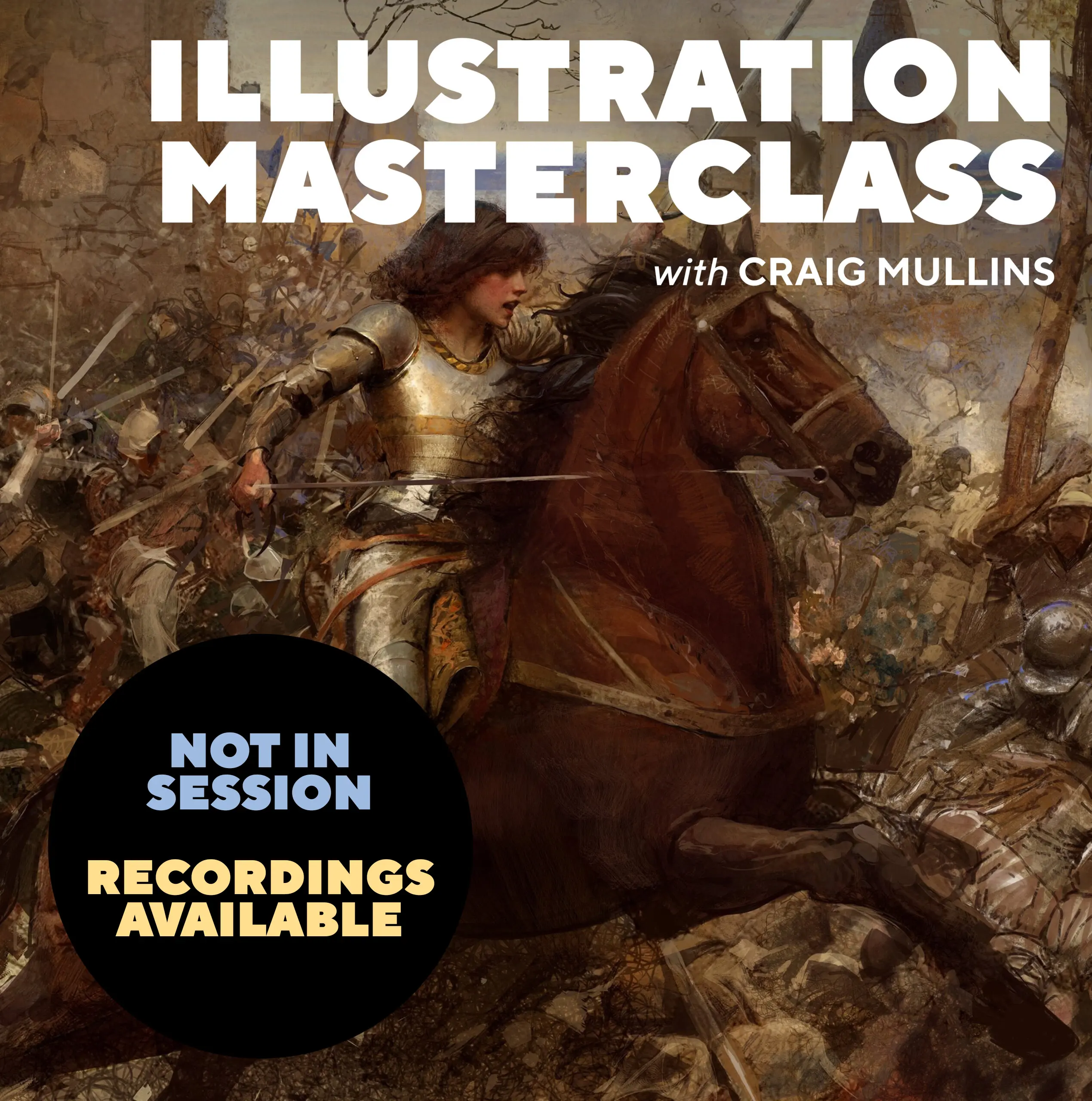 Underpaint Academy - Illustration Masterclass with Craig Mullins
