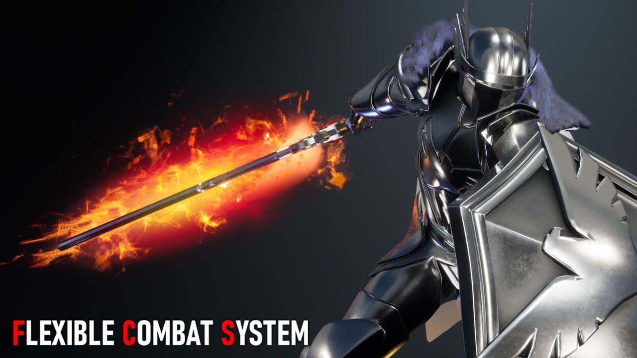 Unreal Engine Marketplace - Flexible Combat System (5.6)