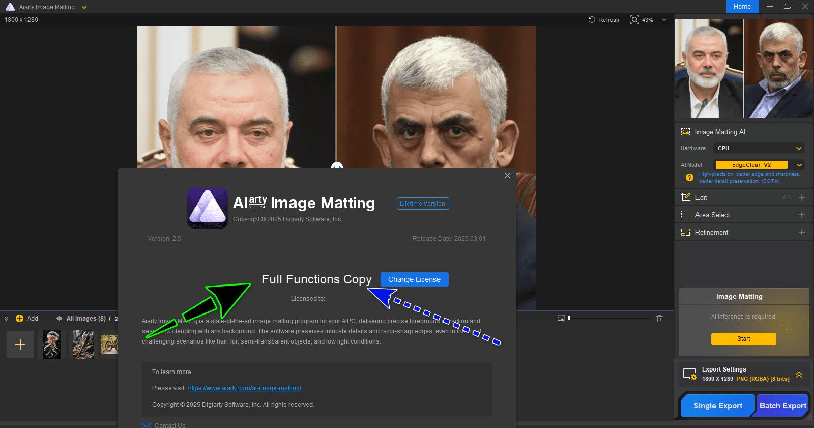 Aiarty Image Matting 2.5 RePack
