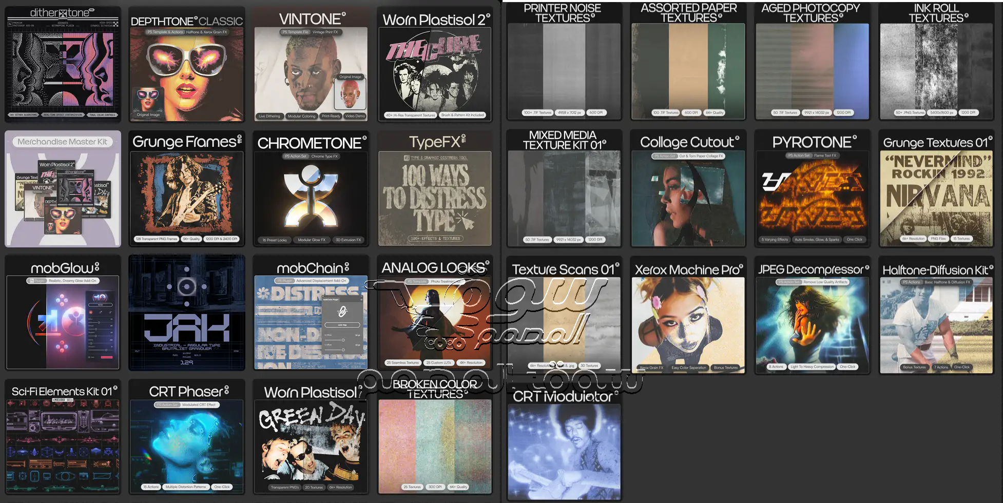 Doron Studios - All Assets (Photoshop toolkits)