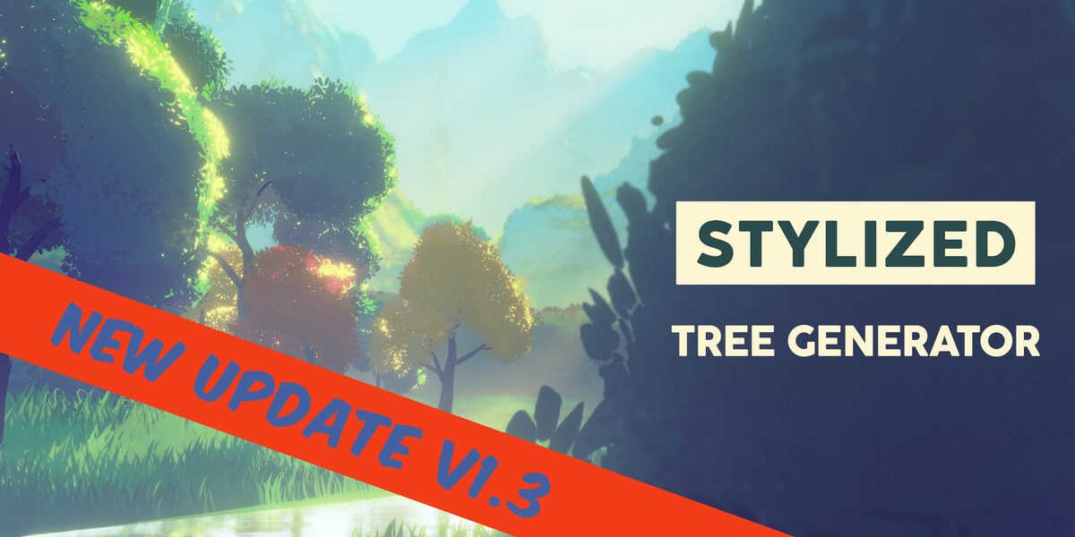 Stylized Tree Asset Generator v1.3