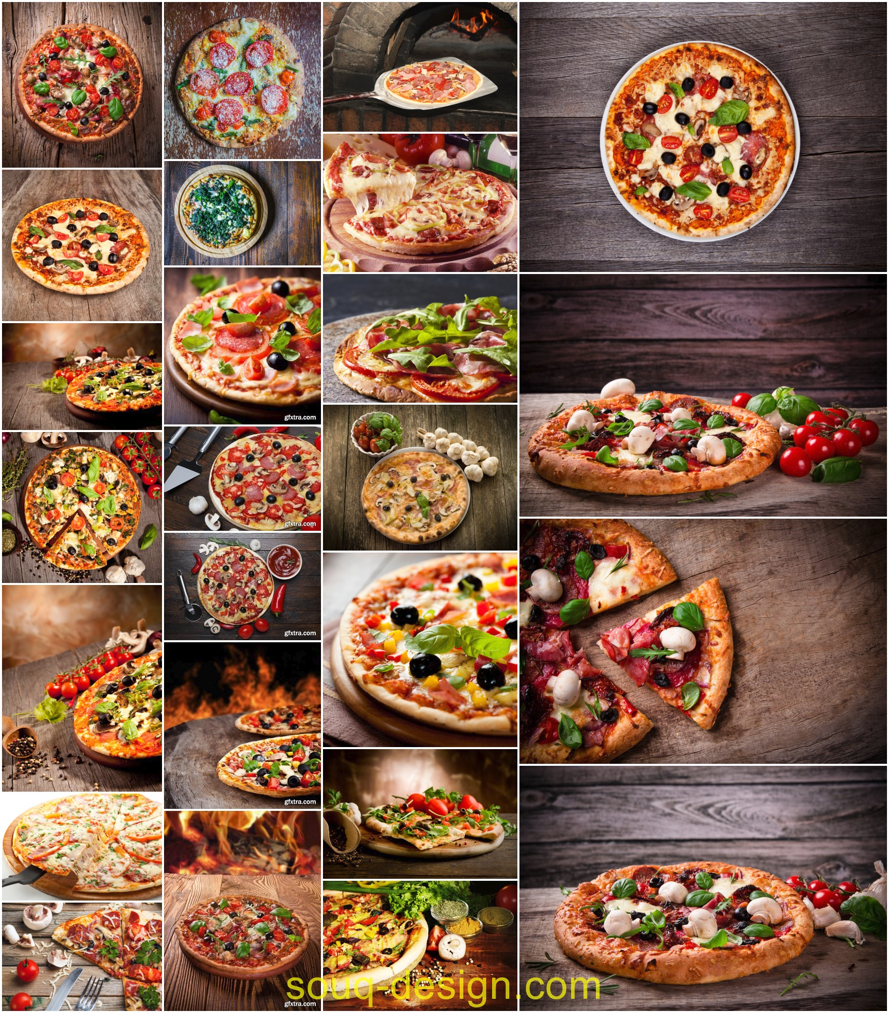 البيتزا الإيطالية اللذيذة