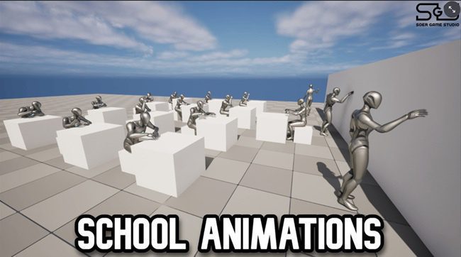 Fab.com – School Animations