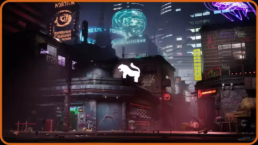 Unreal Engine Marketplace - Cyberpunk Kyiv Street Environment ( Cyberpunk Kyiv Street Street Ukraine Slav )