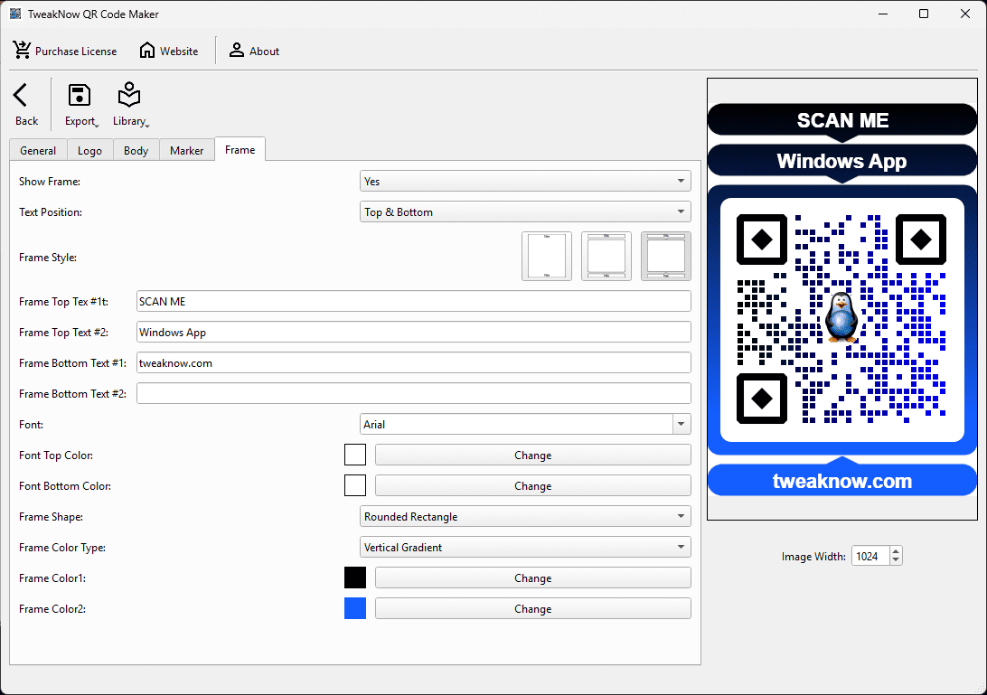 TweakNow QR Code Maker 3.6.1 Full