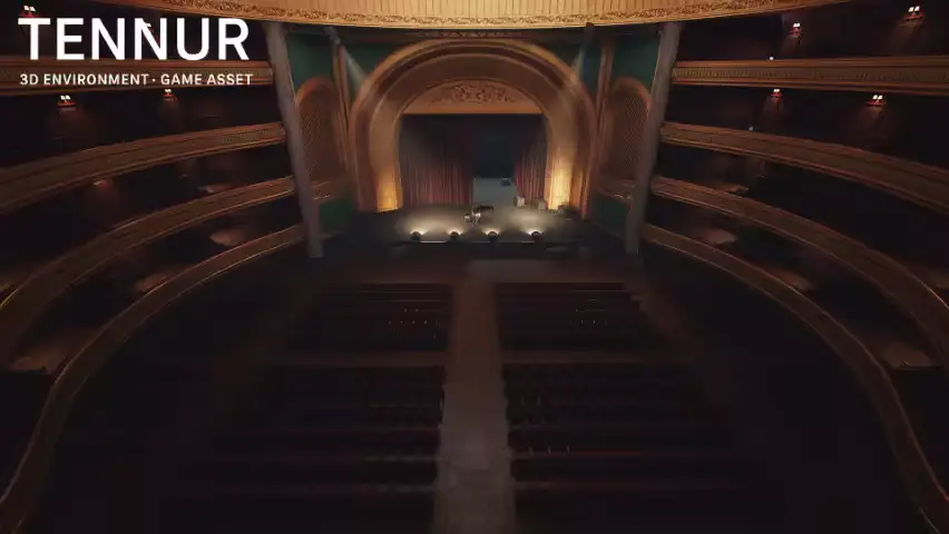 Unreal Engine Marketplace - Concert Hall Interior Environment (5.0 – 5.4)