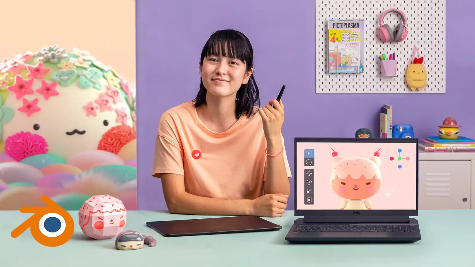 Domestika - Kawaii Character Creation in 3D with Blender