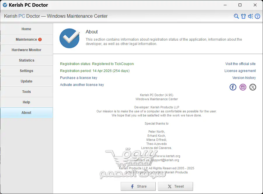 Kerish Doctor 4.95 Full Version