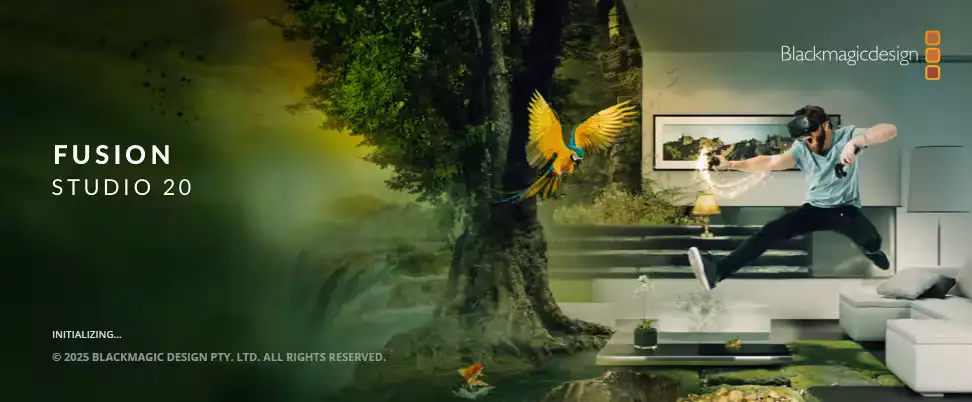 Blackmagic Design Fusion Studio 20.1