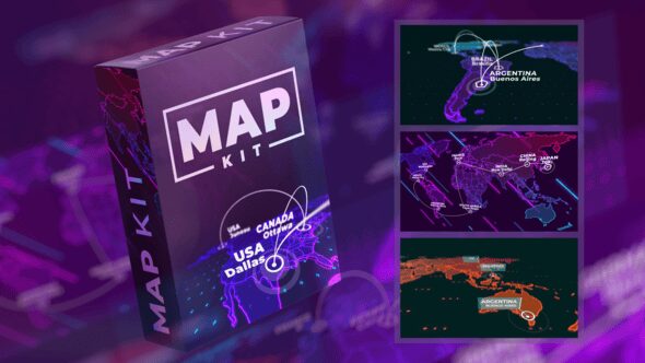 Videohive - Map Kit 29389113