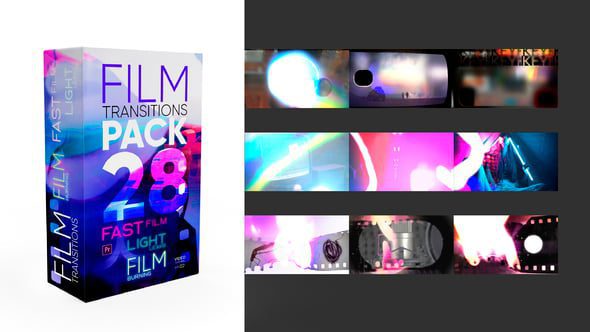 Videohive - Film Transitions Pack - 59431258