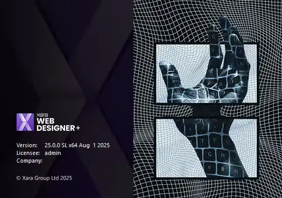 Xara Web Designer+ 25.0.0.71855