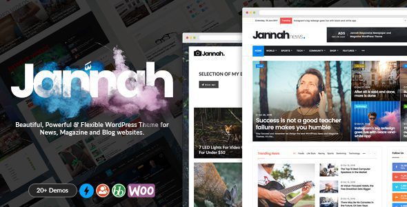 Jannah v7.6.0 - Newspaper Magazine News BuddyPress AMP nulled