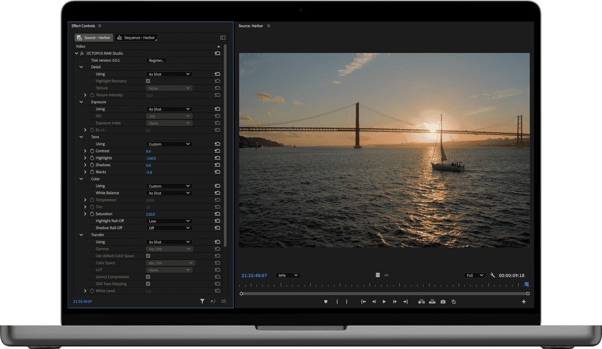 RAW Studio for Adobe Premiere Pro v1.0.2