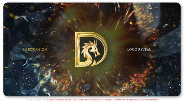 Videohive - 3D Explosion Logo Reveal 59449336