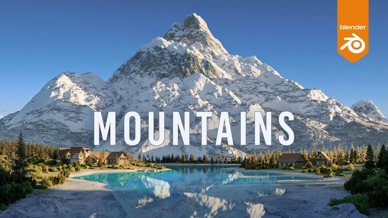 Stunning Mountain Landscapes for Blender