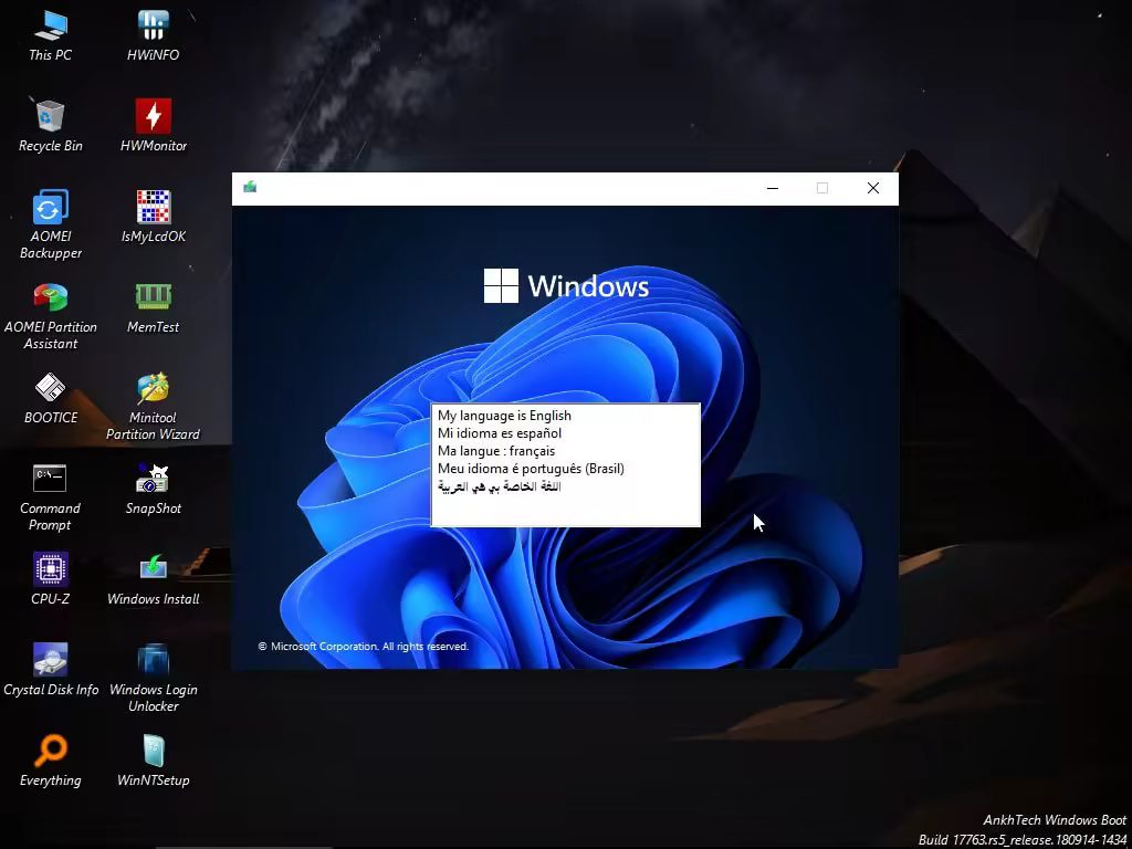 Windows 11 Pro Lite / SuperLite 23H2 Build 22631.5984 x64 Multilanguage September 2025 AnkhTech
