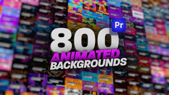 Animated Backgrounds Pack For Premiere Pro