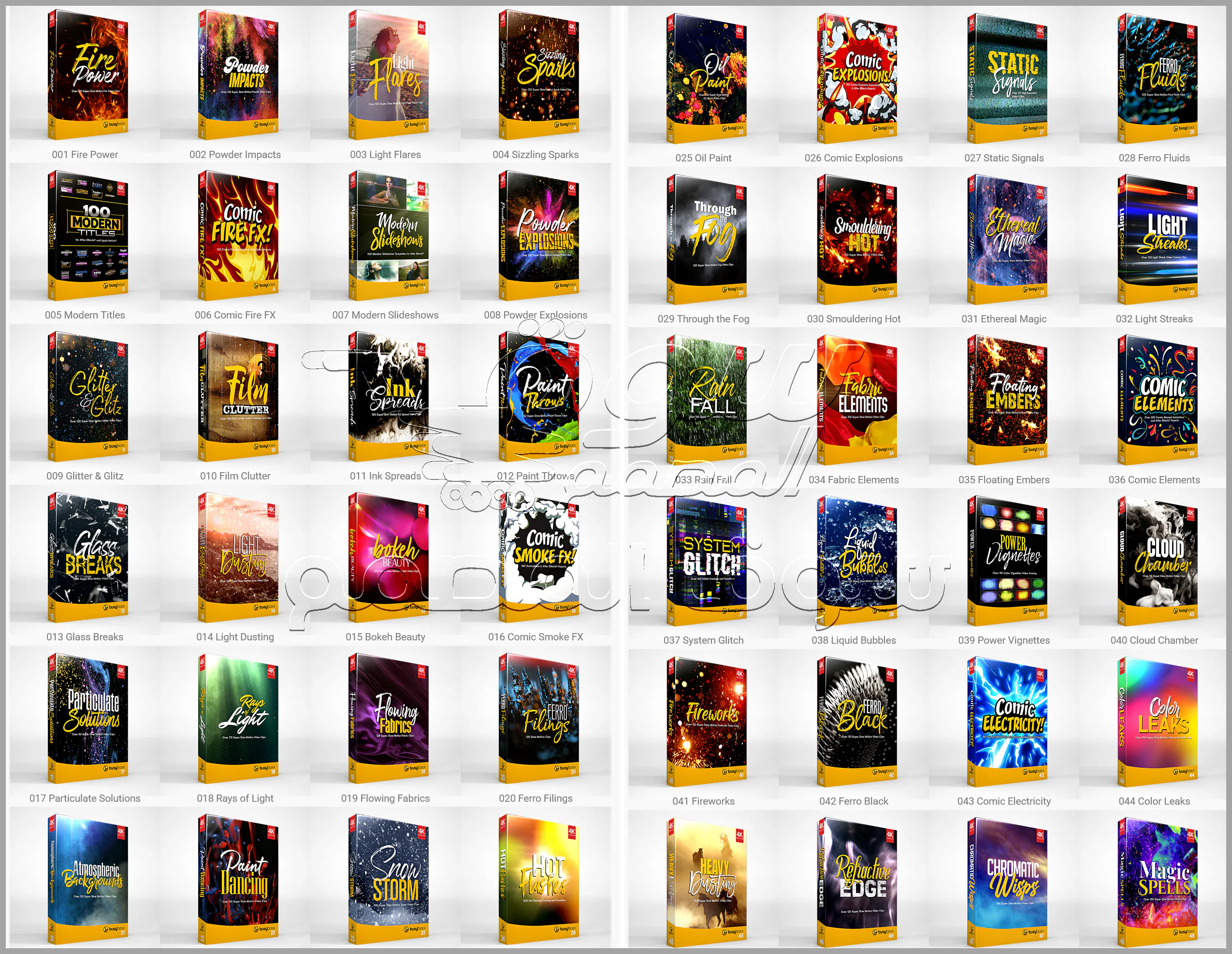 BusyBoxx - PremiereBoxx All Volumes